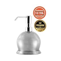 Çelik Banyo Paslanmaz Komple Pirinç Küre Metal Sıvı Sabunluk Krom