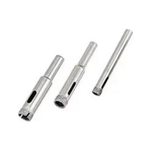 Elmas Kaplı Cam, Fayans Delme Ucu, 3'lü Set 6, 8, 10 Mm