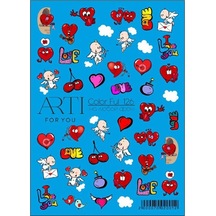 Stiker Arti Color Ful 126 Aşk Love