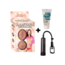 Truva Shop Anastasia 3 Işlevli Kaliteli Şişme Bebek +Penis Vakum Pompası+Jel