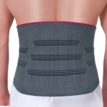 Orthocare 2910 Lumbocare Comfort Çelik Balenli Lumbosakral Bel Korsesi Kırmızı - Siyah
