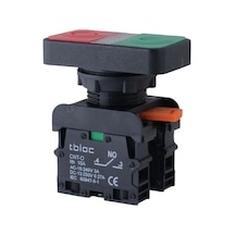 Tbloc Dsr-1c1o 1na+1nk Çift Yaylı Buton