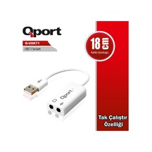 Qport Q-usk71 Usb 7.1 Ses Kartı-188776