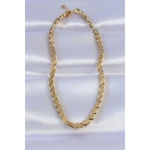 316l Çelik Gold Renk Arpa Model Kolye - Tj-bko8748 Çok renkli