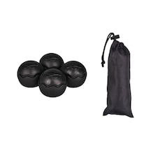 Suntek 4 Adet Ay Sandalye Ayak Kılıfı Kaymaz Sessiz Şok Emici Siyah