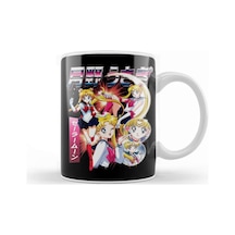 Usagi Tsukino Sailor Moon Kupa Bardak Porselen Karışık