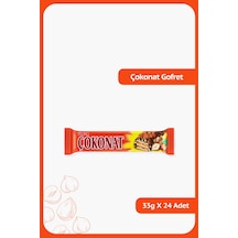 Ülker Çokonat Çikolatalı Gofret  24 x 37 G