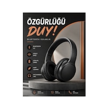 Kulak Üstü Bluetooth Kulaklık Ayarlanabiilir Uzun Pil Ömrü Kablosuz 5.0 Bluetooth Renk