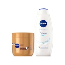 Creme Soft Kremsi Dokunuş Duş Jeli 750ml Ve Cocoa Butter Nemlendirici Vücut Bakım Kremi 400ml Diğer
