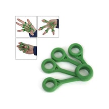 Finger . Silikon El Parmak Egzersiz Aparatı . Yeşil