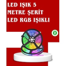 5 Metre Kumandalı Rgb Şerit Led Aydınlatma