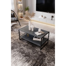 Modern & Şık Orta Sehpa Metal Çerçeve İle Dayanıklı Tasarım, Minimalist Ve Fonksiyonel, Salon ,ofis Antasit