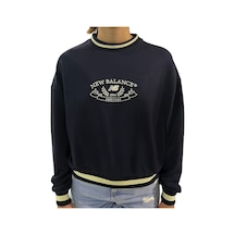 New Balance Lifestyle Kadın Sweatshirt Lacivert