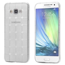 Fitcase Samsung Galaxy A7 (A700) Plaid Silikon Arka Kapak Seffaf 86233739