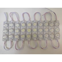 Replax Carub Camlı Parmak Led Lamba Beyaz 24 Volt Su Geçirmez 10'lu 3m