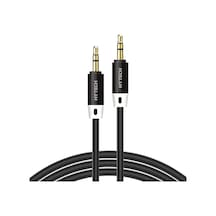 3m Uzunluğunda Siyah 3.5mm Stereo Ses Kablosu