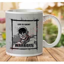 Life Is Shiny In The War Boys Mad Max Fury Road Iki Tarafı Baskılı Kupa Bardak Çok Renkli