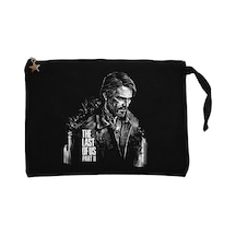 The Last of Us Joel Siyah Clutch Astarlı Cüzdan / El Çantası Siyah