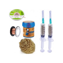 Havya Ucu Temizleme Lehim Solder Paste 138 C 42g Flux Lehim Toplama Cp-1515 Lehim Emme Teli 1,5 Mm St011