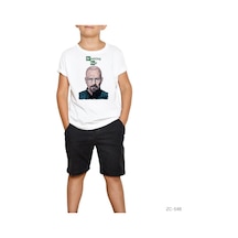 Breaking Bad Remember My Name Beyaz Çocuk Tişört Siyah