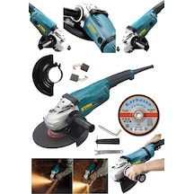 Staxx Power JL9040 230 MM 2600 W Bakır Sargı Büyük Taşlama Makinesi + Taş