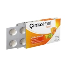 Çinkopast C Vitamini Ihlamur Bal Pastil 12'li