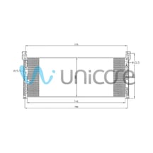 Klima Radyatörü Toyota Rav4 1994-2000 790 310 / 88460-42011, 88460-42020