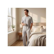 Othello Cooling Jersey Erkek Pijama Takımı - M/l - Gri - 893328190 Gri - 893328190 Gri