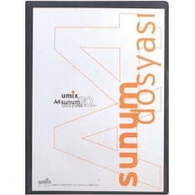 Umix Sunum Dosyası 20 Li Gri Cepli