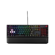 Asus ROG Strix Scope Deluxe Cherry MX Red Switch Kablolu RGB Türkçe Mekanik Oyuncu Klavye