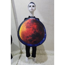 Mars Gezegeni Kostümü Uzayda Mars Kostümü