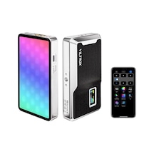 Vıltrox 6000mah Led Kamera Işığı, Uygulama Kontrollü Rgb Video Işığı, Taşınabilir Rgb Fotoğrafçılık Işığı, Video Kaydı İçin Kamera Led Işık Paneli Retro 08x Diğer