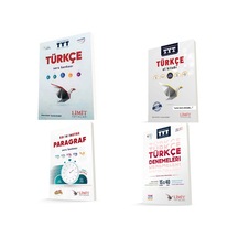 Limit Yayınları TYT Türkçe Seti Konu Soru Ve Deneme Sınavı 4 Kit