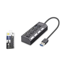 İetop U3202 Usb 3.0 Anahtarlı Hub 4 Port 5 Gbps Siyah