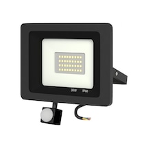 YCL 30 W Sensörlü DOB Led Projektör- Beyaz 6500K- IP65-AL-S-2030B YCL 30 W Sensörlü DOB Led Projektör- Beyaz 6500K- IP65-AL-S-2030B