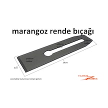 Marangoz Rendesi Bıçağı Tekli Model Keskin Büyük Boy Ahşap Ağaç R