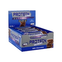 Muscle Station Supreme Crunchy Protein Bar 40 G 24 Adet Sütlü Çikolata