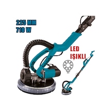Duvar Zımparalama 710w 225mm Toz Torbalı Led Işıklı - Catpower3014