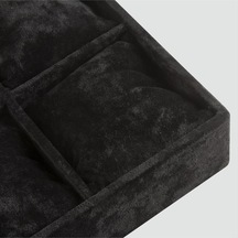 6'lı Anfora Kumaş Yastıklı Tabla Çok Renkli