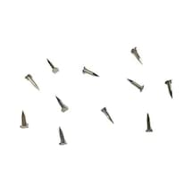 Hubrendy Kargo Klips, Menteşe, Ayağı Çivisi 7mm Çelik - Nikel 10gr