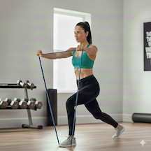 Çeşitli Kg Direnç Bantları, Gym Barfiks Direnç Bandı, Kas Geliştirme Direnç Bandı, Pilates Egzersiz Bandı Mavi