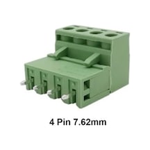 4 Pin 7.62mm Geçmeli 180c Takım Klemens