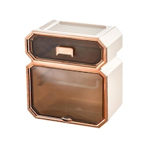 Suntek Duvara Monte Kağıt Tutucu Doku Saklama Kutusu Beyaz