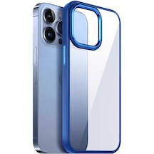 Rba Aksesuar Apple Uyumlu iPhone 11 Kılıf Rba Krom Kapak - Kırmızı Kırmızı