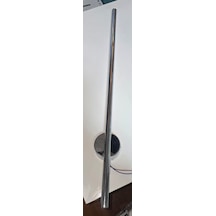 Dekoratif Led Aplik Krom Kaplama Renkli 75 Cm Aplik Beyaz Işık