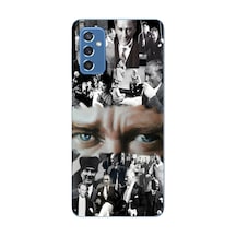 Samsung Galaxy Uyumlu M52 Silikon Desen307 Çok Renkli