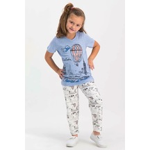 Pierre Cardin Kız Çocuk V Yaka Kısa Kol Pij. Tkm (7300) (4/7 Yaş)