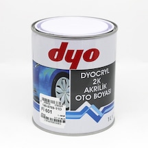 Dyocryl 2K Akrilik-Siyah-Fi 601-1L