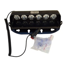 Çakar Lamba Cam İçi Uzaktan Kumandalı 6 Ledli