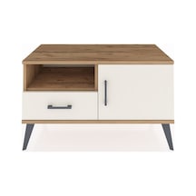 Hyperion Şifonyer 2 Raflı Tek Çekmeceli Tek Kapaklı 88x44x48 Çam-aytaşı Aytaşı